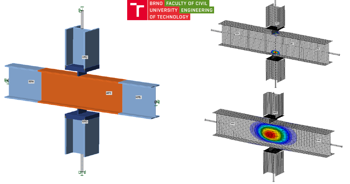 Web in transverse compression