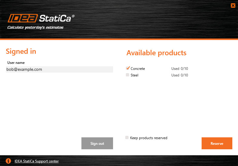 Come impostare quali prodotti prendere dalla license pool?
