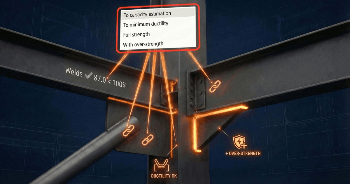 Autodesign delle saldature / dimensionamento delle saldature