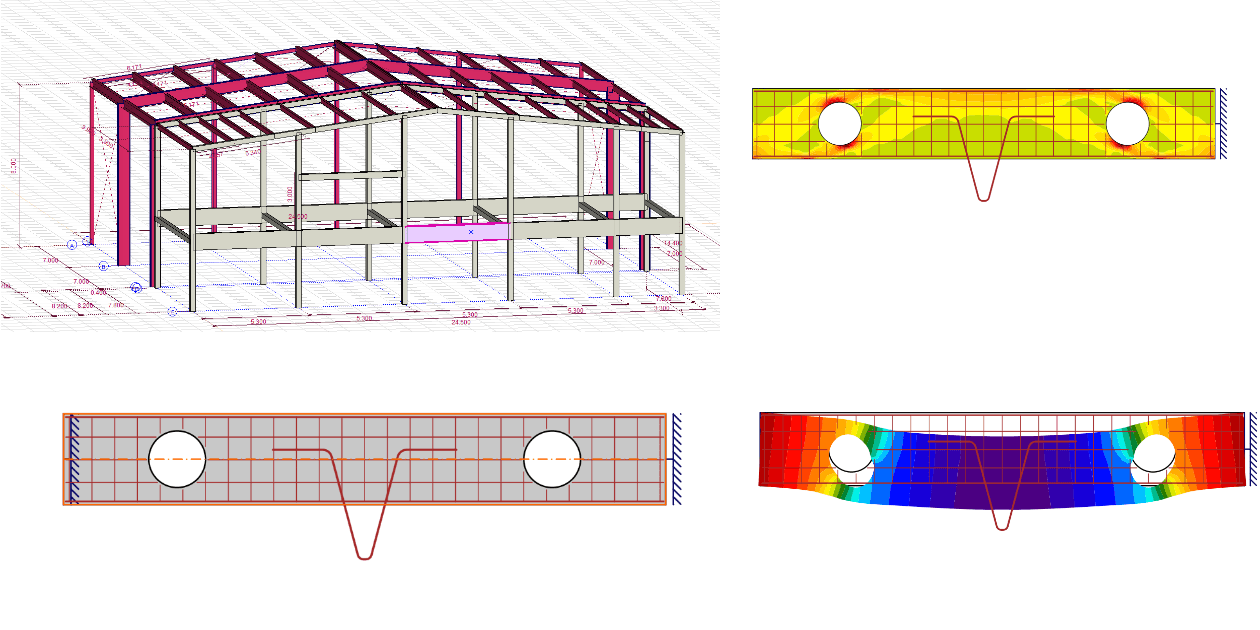 Axis BIM link voor het ontwerp van de betonligger