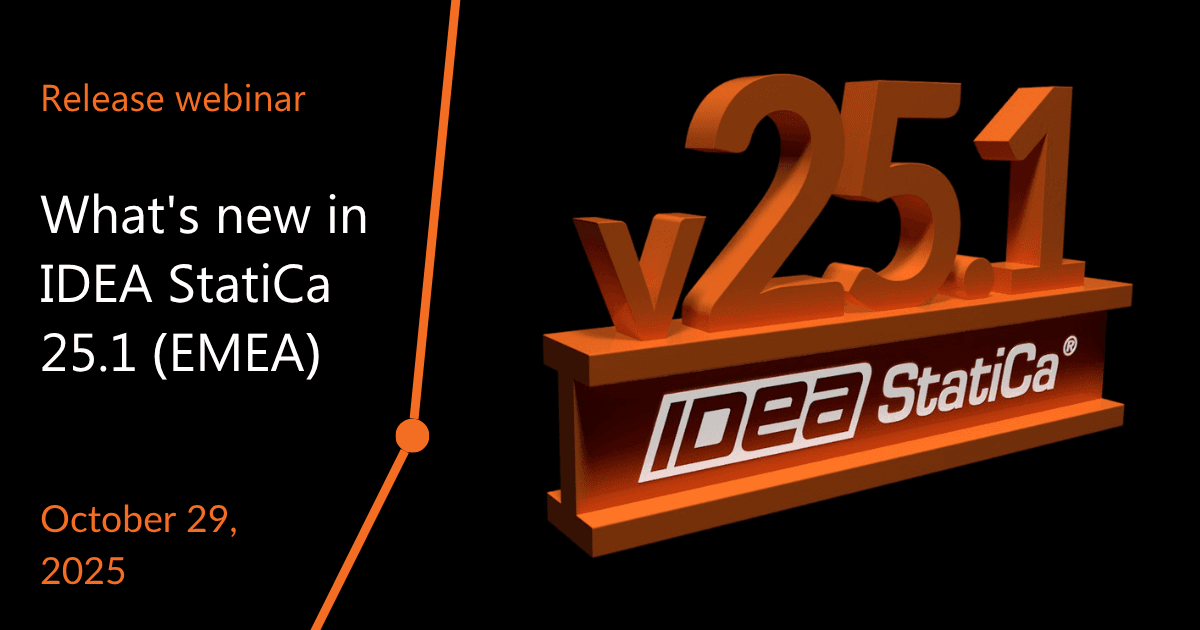 Novità di IDEA StatiCa 25.1 (EMEA)