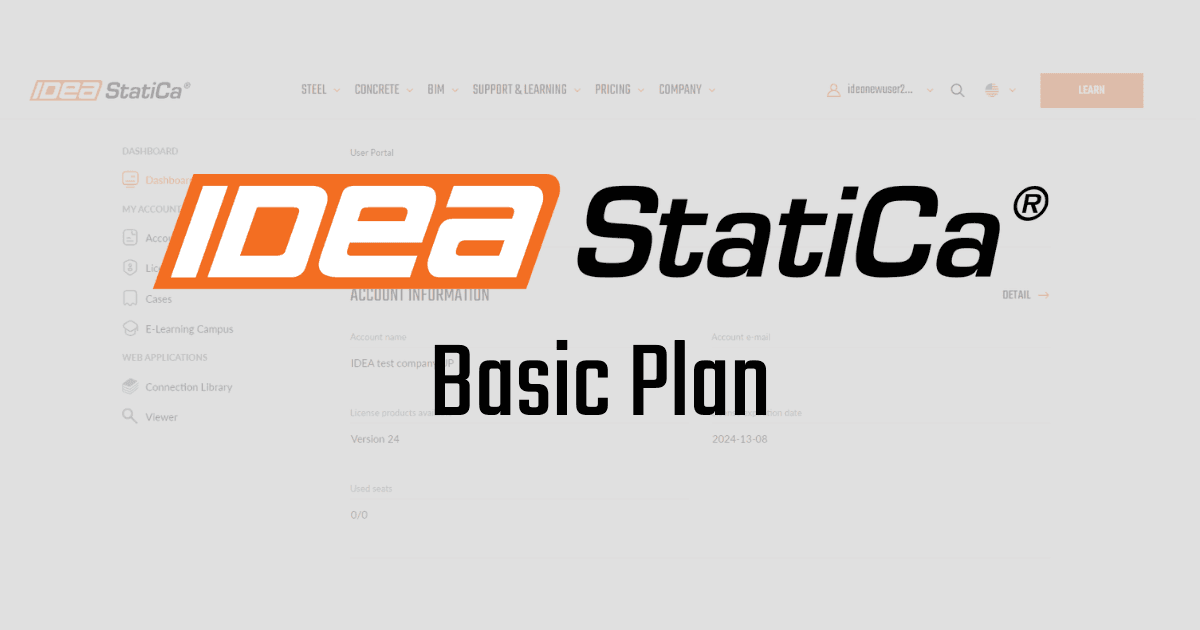 Piano IDEA StatiCa Basic