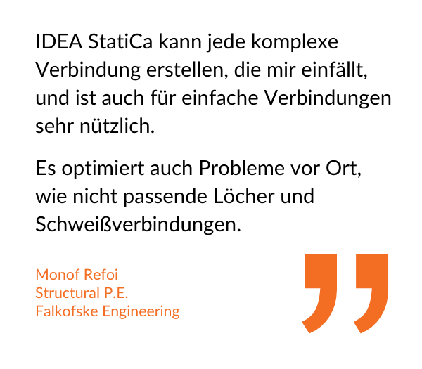 Zitat: Monof Refoi, Tragwerksplaner, Falkofske Engineering